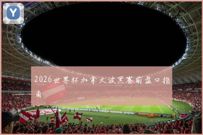 2026世界杯加拿大波黑赛前盘口指南